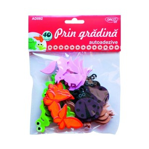 Art & Craft si Artizanat - Accesorii craft - ad092 prin gradina spuma aa daco 6 buc