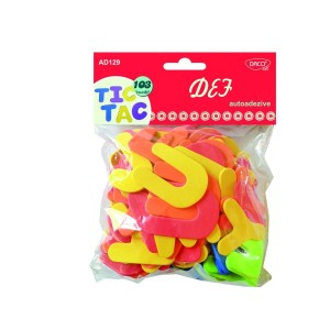 Art & Craft si Artizanat - Accesorii craft - ad129 litere def aa spuma daco 6 buc