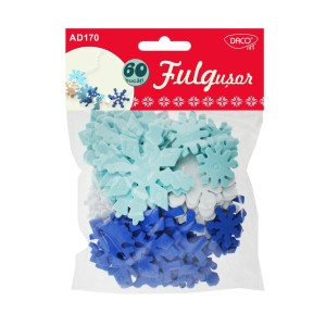 Art & Craft si Artizanat - Accesorii craft - ad170 fulgusor spuma daco 6 buc