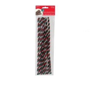 Art & Craft si Artizanat - Accesorii craft - ad172 sarma plusata craciun  6 buc