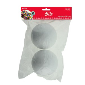 Art & Craft si Artizanat - Accesorii craft - ad175 bile polistiren set2 100mm  6 buc