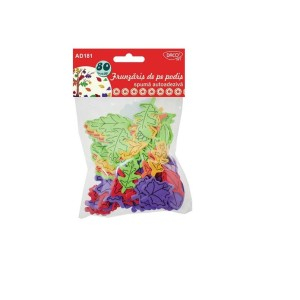 Art & Craft si Artizanat - Accesorii craft - ad181 frunzaris de pe podis spuma aa  6 buc