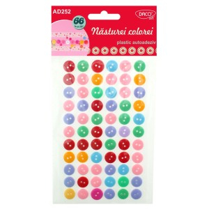 Art & Craft si Artizanat - Accesorii craft - ad252 nasturel colorel daco
