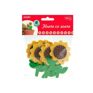 Art & Craft si Artizanat - Accesorii craft - ad291 floare de soare daco 3 buc