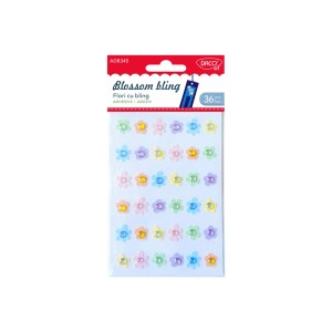 Art & Craft si Artizanat - Accesorii craft - ad345 flori cu bling daco 3 buc