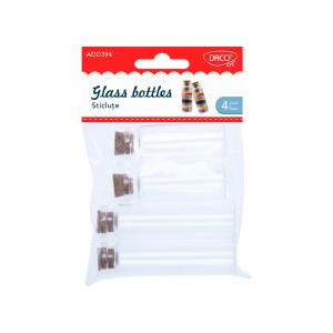 Art & Craft si Artizanat - Accesorii craft - ad394 sticlute daco 3 buc