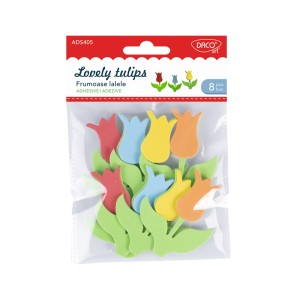 Art & Craft si Artizanat - Accesorii craft - ad405 frumoase lalele daco 3 buc