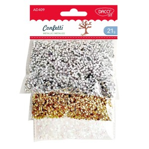 Art & Craft si Artizanat - Accesorii craft - ad409 confetti metalice daco 3 buc