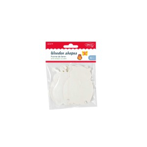 Art & Craft si Artizanat - Accesorii craft - ad419 forme de lemn daco 3 buc