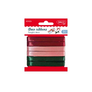 Art & Craft si Artizanat - Accesorii craft - ad426 panglici deco daco 3 buc
