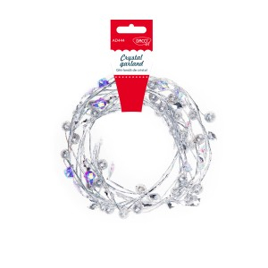 Art & Craft si Artizanat - Accesorii craft - ad444 ghirlanda de cristal daco 3 buc