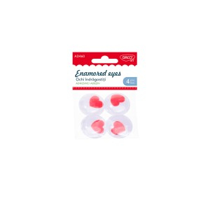 Art & Craft si Artizanat - Accesorii craft - ad460 ochi indragostiti daco 3 buc