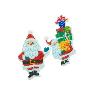 Art & Craft si Artizanat - Accesorii craft - ad726  vine mos craciun fetru aa daco 3 buc