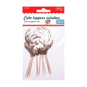 Art & Craft si Artizanat - Accesorii craft - ad738 cake toppers ren daco 3 buc