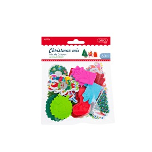 Art & Craft si Artizanat - Accesorii craft - ad776 mix de craciun daco
