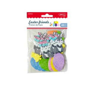 Art & Craft si Artizanat - Accesorii craft - ad932 prieteni de paste daco 3 buc