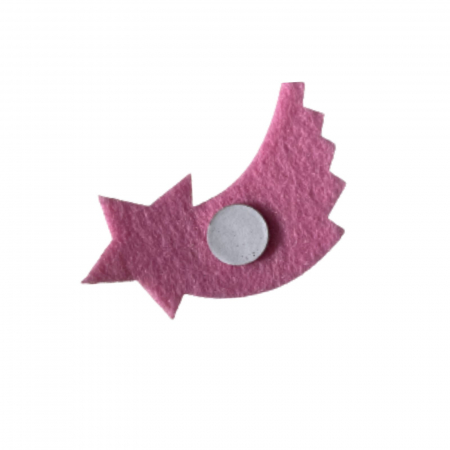 Accesorii craft din pasla, autoadezive, Steluta - Micostore.ro [1]