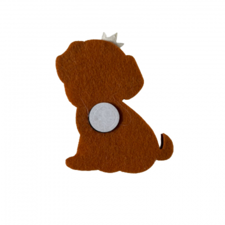 Accesorii craft din pasla, autoadezive, Catelus - Micostore.ro [1]