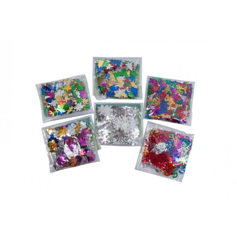 Accesorii creatie - diverse modele Craciun metal, set 10-14g, Colorarte [1]