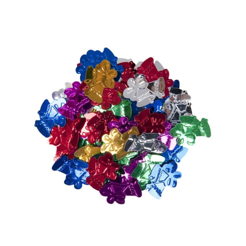 Accesorii Craft - Accesorii creatie - diverse modele Craciun metal, set 10-14g, Colorarte