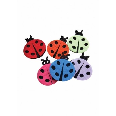 Art & Craft si Artizanat - Accesorii creatie - gargarita fetru, set 5-6 buc, Colorarte