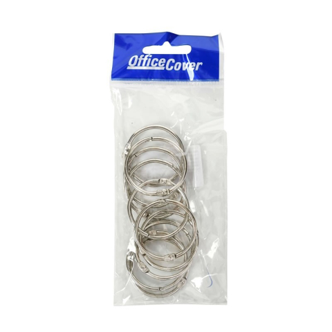 Art & Craft si Artizanat - Accesorii creatie - inele metal, 25mm, set 10 buc, Colorarte