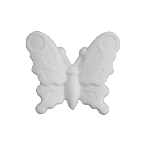 Art & Craft si Artizanat - Accesorii creatie - polistiren HD - fluture, alb, 1.3x11x12cm, Colorarte
