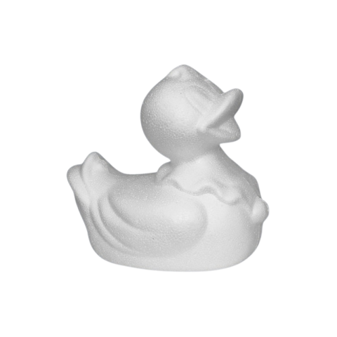 Art & Craft si Artizanat - Accesorii creatie - polistiren HD - ratusca, alb, 9.5x13x15cm, Colorarte