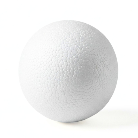 Art & Craft si Artizanat - Accesorii creatie - polistiren HD - sfera, alb, 10cm, Colorarte