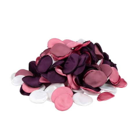 Accesorii creatie ROSEPETAL-34, petale textura matase, nuante de mov, set 200 buc [2]