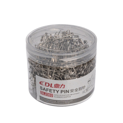 Birotică și Papetărie - Ace de siguranta CNX DL2302, Nr.0, metalice, cutie 500 buc
