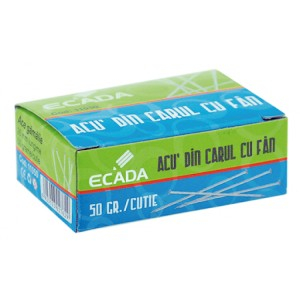 Birotică și Papetărie - Ace gamalie 50gr ecada 11050 10 buc