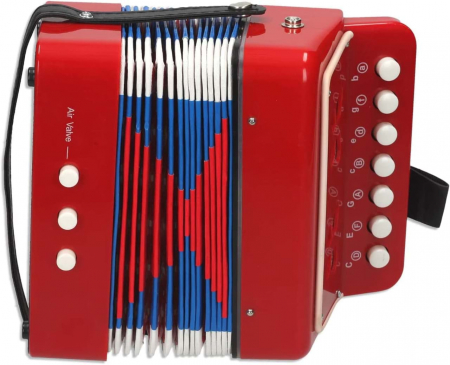 Jucarie Acordeon, 7 clape, 33 x 15.5 x 10 cm, Reig Musicales [3]