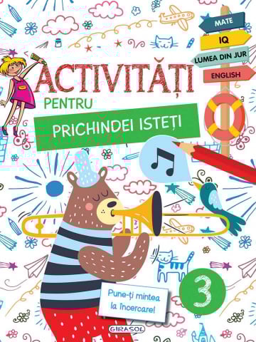 Cărți Educative, Activități - Activitati pentru prichindei isteti 3