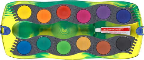 Acuarele 12 culori connector dinozauri 2025 faber-castell [3]