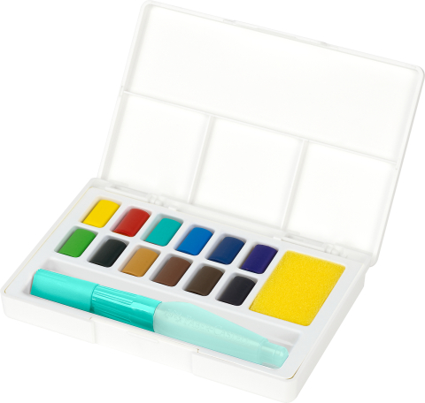 Acuarele 12 culori tropical creative studio faber-castell [1]