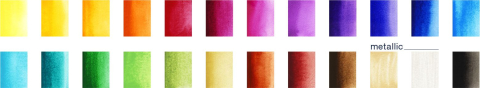 Acuarele 24 culori creative studio faber-castell [2]