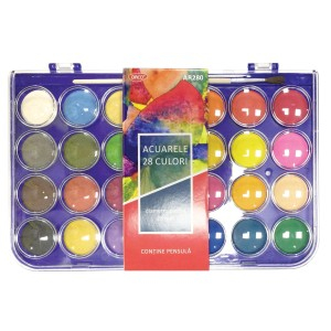 Art & Craft si Artizanat - Acuarele 28 culori daco ar280