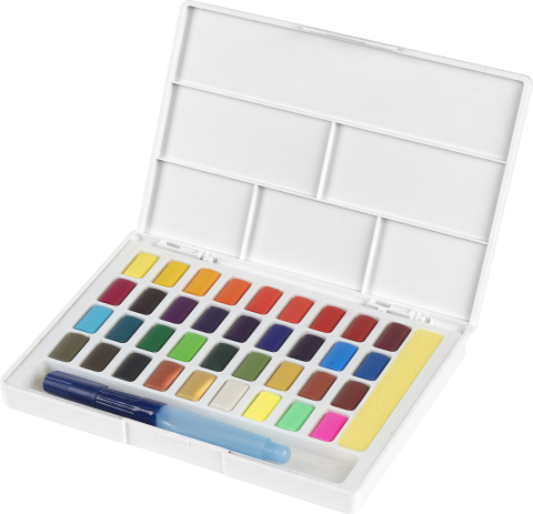 Acuarele 36 culori creative studio faber-castell [1]