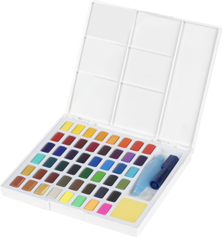 Acuarele 48 culori creative studio faber-castell [1]