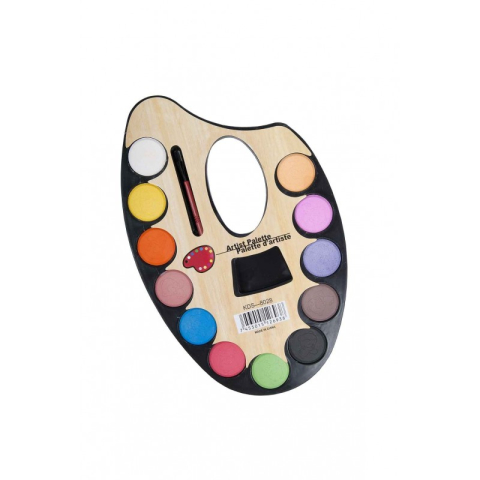 Acuarele Cnx, cu paleta pictura, 12 culori, PVC, KDS8028 [1]