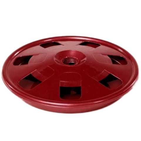Casă, gradină și bricolaj - Adapatoare cu flacon pentru pui, 13 x 15cm, Rosu