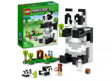 LEGO® - Adapostul ursilor panda, varsta de la 8 ani la +15 ani