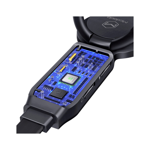 Adaptor Lightning la Dual Port Lightning Mcdodo Ring Black [1]