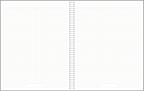 Agenda a4 nedatata albastru 2026 premier ego [2]