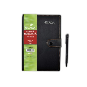 Birotică și Papetărie - Agenda cu pix 14x21cm ecada 13101