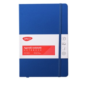 Birotică și Papetărie - Agenda nedatata 142x213mm 80 file daco an527a