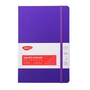 Birotică și Papetărie - Agenda nedatata 142x213mm 80 file daco an527m