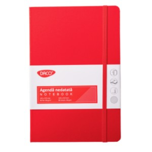 Birotică și Papetărie - Agenda nedatata 142x213mm 80 file daco an527r