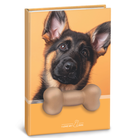 Agenda nedatata cu catei squishy pe coperta, 80 de pagini albe, 10 x 15 cm (12 buc/display), copii varsta 5 ani+,8 ani+ [5]